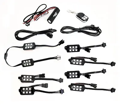 RACESPORT LT 08RGB Coloradapt 8-Piece Light 6Smd Pod