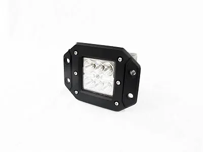 RACESPORT LT 18W6LEDFM Black Shell - Flush Mountable 18Wat