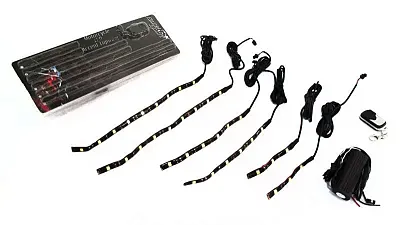 RACESPORT LT 6MOTORGB 6-Strip Motorcycle Accent Lighting