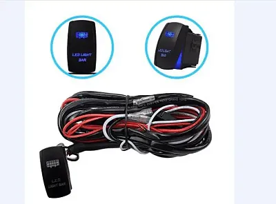 RACESPORT LT RS0007 Complete Wire And Switch Harness Wi