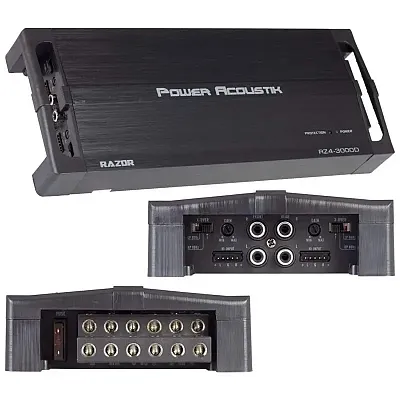 Power Acoustik Compact 4 Channel Amplifier 1500W Rms/3000W Max