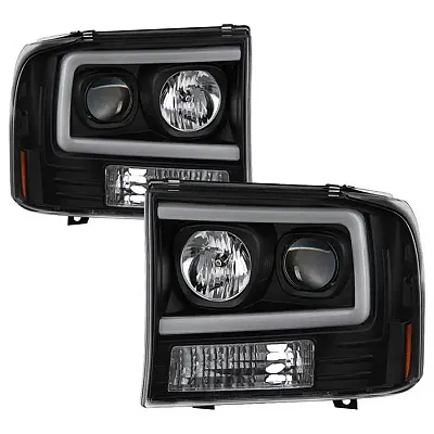 SPYDER 5084491 1Pc Projector Headlights Black