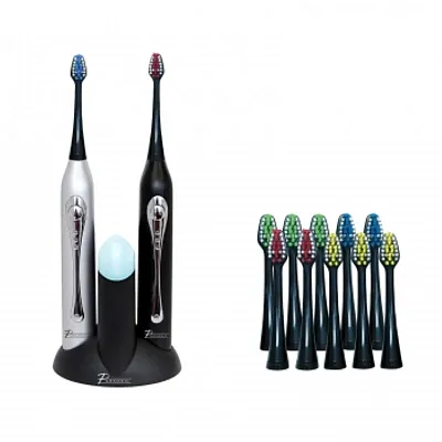 Dual Handle Ultra High Powered Sonic Electric Toothbrush with Do