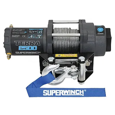 SUPERWINCH 1125260 2500 Lbs. 12V Dc 3/16 In. X 40 Ft