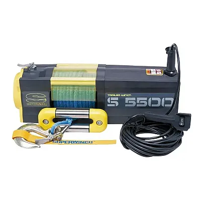 SUPERWINCH 1455201 S5500- Winch W/Synth Rope
