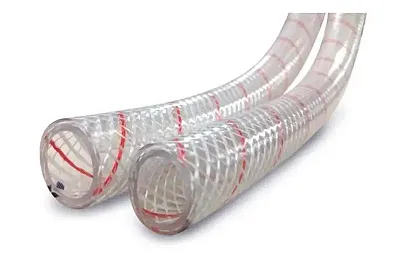 SIERRAMARINE 161620580S 5/8&#039; Clr Pvc W/Red Tracer 250&#039;-Sp