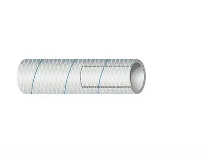 SIERRAMARINE 161640346 3/4&#039; Wht. Reinf Pvc W/Blue Tracer 5
