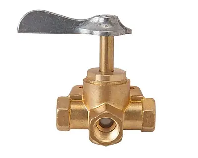 SIERRAMARINE 181655 3 Way 1/4&#039; Fnpt Valve W/Detent