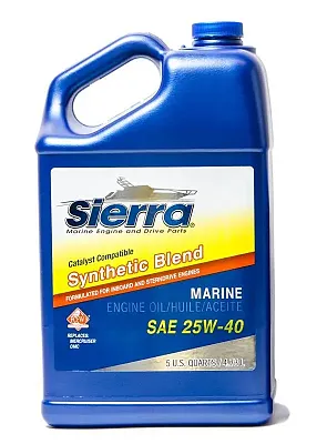 SIERRAMARINE 189440CAT4 Catalyst Oil 25W40 5 Quart