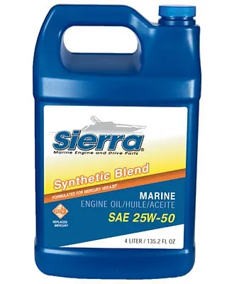 SIERRAMARINE 1895523 4 Liter 25W-50 Fc-W
