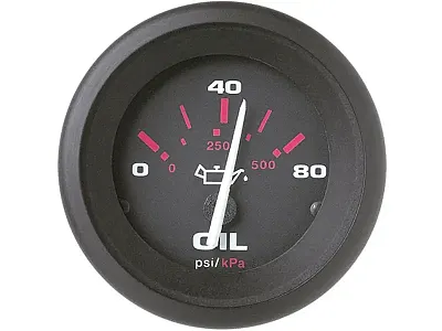 SIERRAMARINE 57903P Oil Pressure Amega 2' 0-80 Psi