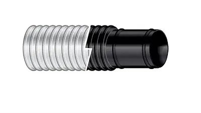 SIERRAMARINE 61200340BS 3/4&#039; Bilgeflex 500&#039; Blk.