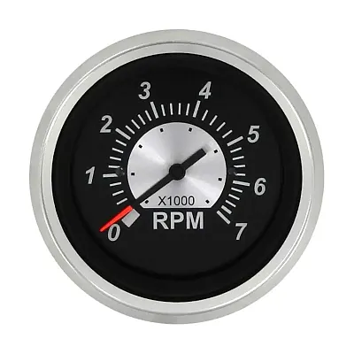 SIERRAMARINE 67363P Tach 7K Black Sterling 3'