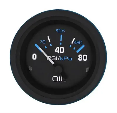 SIERRAMARINE 68392P Oil Pressure Eclipse 2&#039; 0-80 Psi