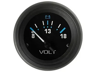 SIERRAMARINE 68408P Voltmeter Eclipse 2&#039; 8-18 Vdc