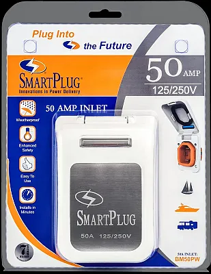 SMART PLUG BM50PW 50Amp Nometal Inlet White