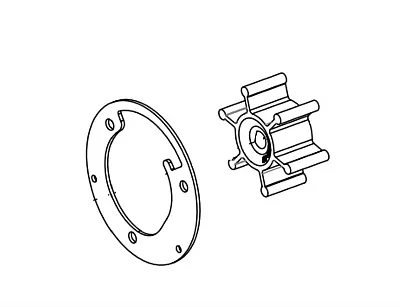 SHURFLO 9457100 Macerator Impeller Kit