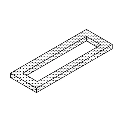 SUBURBAN MFG 070853 Suburban Bottom Duct Gask