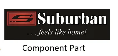 SUBURBAN MFG 140304 Knob Top Burner Nickel