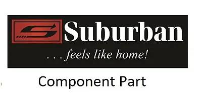 SUBURBAN MFG 140305 Knob Piezo Nickel