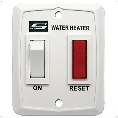 SUBURBAN MFG 234589 White On/Off Switch/Plate