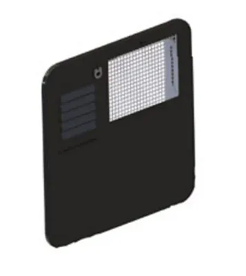 SUBURBAN MFG 6279AEB Door Wtr Htr Saw6 Black