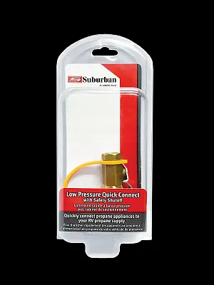SUBURBAN MFG LPMQDV Low Pressure Propane Quick Connect