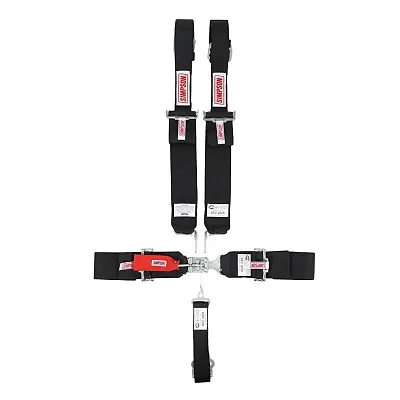 SIMPSON RACE 29063BKH L&L 55 Lap Bi 5Pt Pd Hn Blk