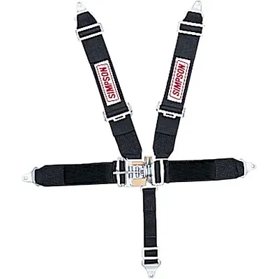 SIMPSON RACE 29072BK 62&#039; Seat Blt/Blk