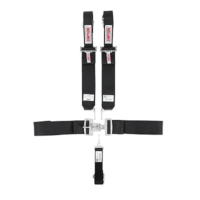 SIMPSON RACE 29073BKH F/X 62 Lap Bi 5Pt Hn Blk