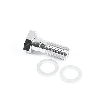 SPEEDFX 5109 Banjo Bolt 3/8&#039;-24 Stl Chr