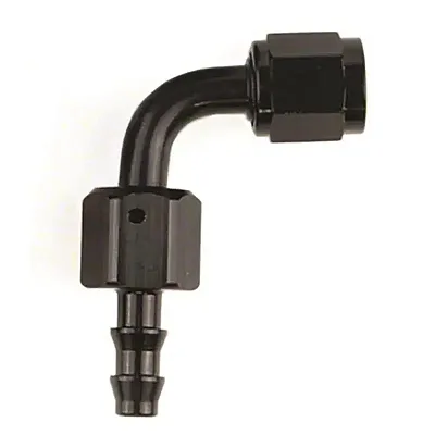 SPEEDFX 521090BK -10An X 90 Blk Push-On Hose End