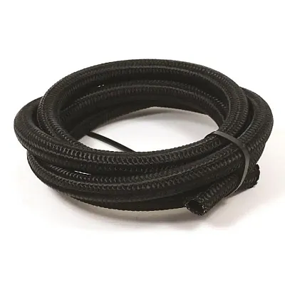 SPEEDFX 5350410 Blk Nylon Ss Brd Hose -4An X 10'