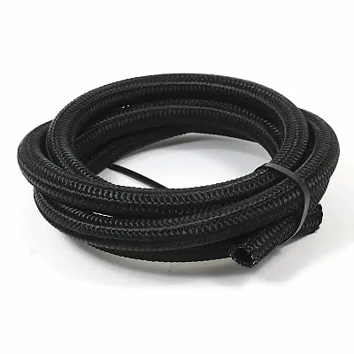 SPEEDFX 5350606 Blk Nylon Ss Brd Hose -6An X 6&#039;
