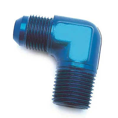 SPEEDFX 560322 -3An X 1/8Nptf 90 Blu Elbow