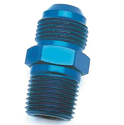 SPEEDFX 560676 -6An X1/4Nptf Blu St Fl To Pipe Adp