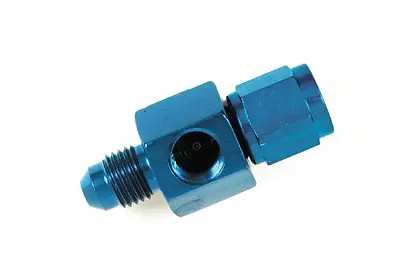 SPEEDFX 560881BK -8An W/1/8Nptf Port Press Ga Ftg