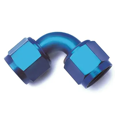 SPEEDFX 560890 -8An 90 Blu Swivel Coupler
