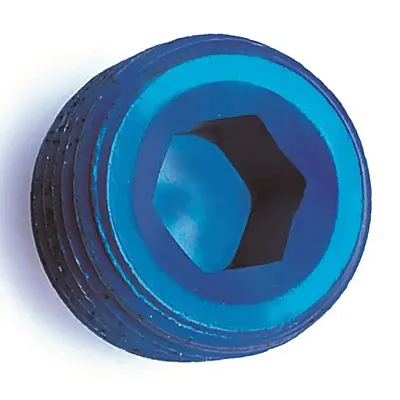 SPEEDFX 565004 1/2&#039; Blu Allen Socket Pipe Plg
