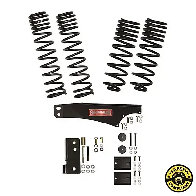 SKYJACKER JK25BLT 2.5 In. Component Box With Dual Rat