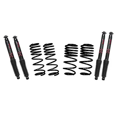 SKYJACKER LOWJL025PB Lowering W/Black Shocks Jeep Jl