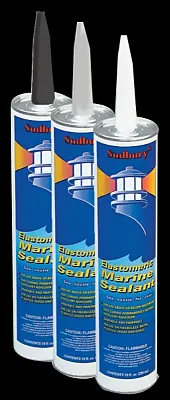 SUDBURY 302 Elasto Sealant Black 10Oz Cartridge