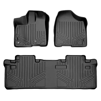 Smartliner Floor Liners Front/2Nd Row 2013???2020 Toyota Sienna - 8 Passenger Mo