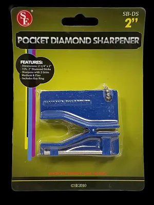 Sona Sbds Diamond Knife & Scissor Sharpener Key Chain