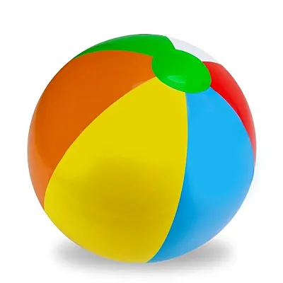 24&quot; Six-Color Beach Ball SBEA-103