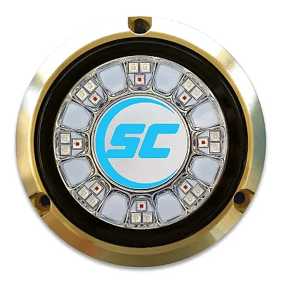SHADOW-CASTE SCR24BBBZ1 Scr-24 Bimini Blue Underwater Light