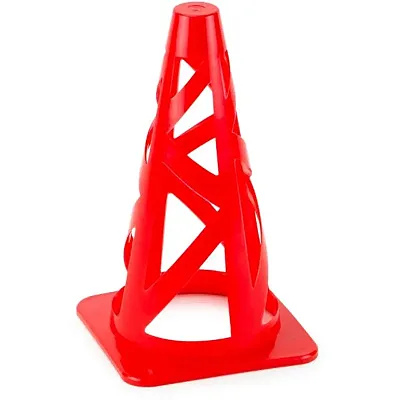 Red 9&quot; Collapsible Sport Cones SCOA-015