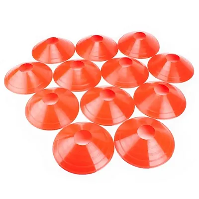 Set of 12, Two-Inch Tall Orange Field Cones SCOA-101