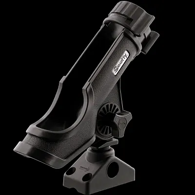SCOTTY INC. 0230BK Powerlock Rod Holder Black