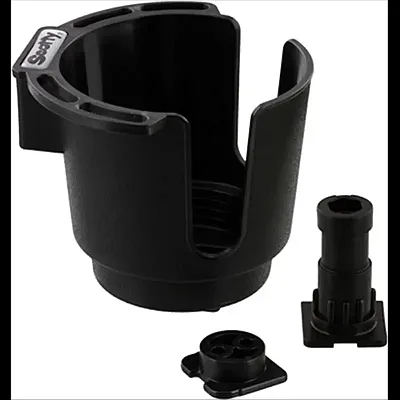 SCOTTY INC. 0311BK Cup Holder W/Two Mounts Black